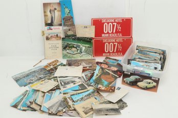 Grouping Of Vintage (Mostly Travel) Post Cards