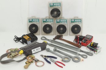 Assorted Tools And Hardware Lot