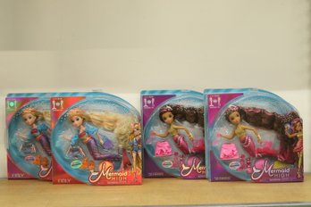 (4) Mermaid High Dolls (New In Package)