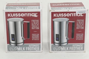 Lot Of 2 Kuissential Milk Frothers