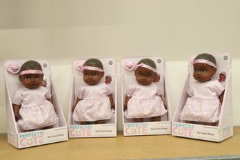 (4) Perfectly Cute 'My Sweet Baby' 14' Dolls