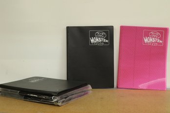 (5) Monster Binders ~Holds Up To 360 Standard Size (or Smaller) Cards