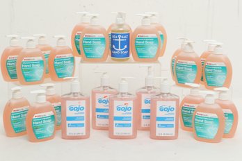 Large Lot Of Pump Hand Soap