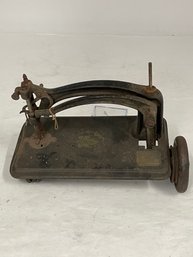 Rare Antique Cast Iron Seeing Machine Manufactured By American Button Circa 1860s