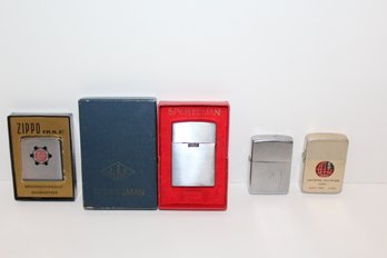 Vintage Lighters - Sportsman From Japan With Original Box - Zippo Tape Measure