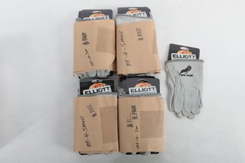 2 Dozen Pairs Of MT-4 ELLIOTT Leather Gloves Size S