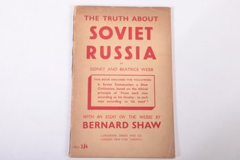 Bernard Shaw.. The Truth About Soviet Russia