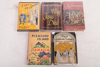 Book Arts/ Mixed:  5 Examples Of Early Dust Jackets (part 4)