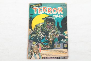 'Beware Terror Tales' Sept. No 3, 10 Cent Comic Book