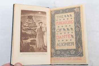 THE PURGATORIO OF DANTE ALIGHIERI MCMXXIX (1929) PUB. BY J.M. DENT & SONS, LD ALDINE HOUSE LONDON