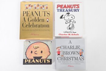 Group Of 4 Books Peanuts By Charles Schulz