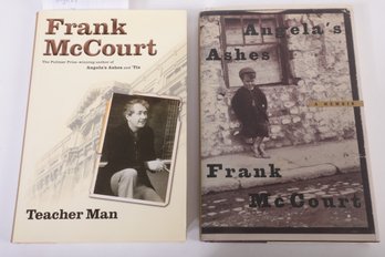 Signed Books: Angelas Ashes & 1 Other By  Frank McXourt