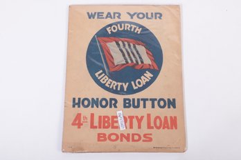 WWI Ephemera, Liberty Loan Poster