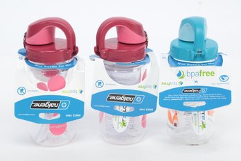 3 New Nalgene BPA Free Leakproof Kids Cups