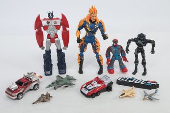 Mixed Grouping Of Action Figures & Toys