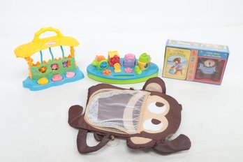 Infant/Toddler Toys: Playskool Interactive Toys, Book & Block Set