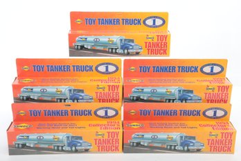 Lot Of 5 Sunoco Tanker Trucks