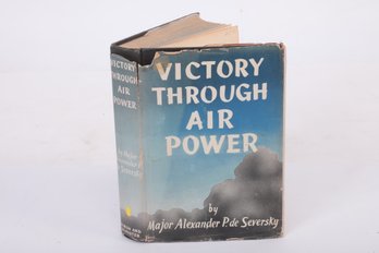 WWII INSCRIBED:  Victory Through Air Power 1942 HC DJ