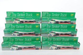 Lot Of 6 BP Remote Control Tanker Trucks