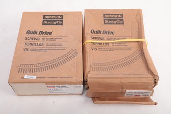 2 Boxes Of Simpson  1-7/8 Quick Drive Dry Wall Screws