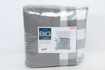 New 'The Big One' Reversible Down Alternative Comforter (Full/Queen)