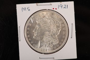1921 Morgan Silver Dollar From Private Collection