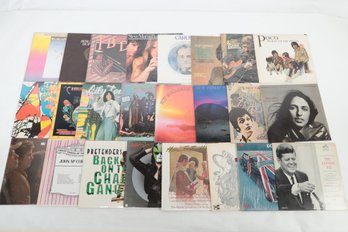 Grouping Of Vintage Vinyl LP's ~ Mixed Genre