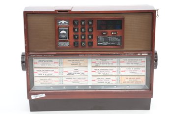 VINTAGE Seeburg Digital Electronic Consolette Wallbox Jukebox