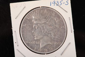 1935-S Peace Dollar From Private Collection