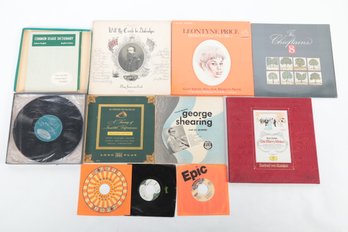 Mixed Group Of Records: 45s, Box Sets & More