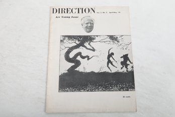 1944, Direction Magazine, ART YOUNG Issue, American Cartoonist, Writer, Socialist, His Last Years By J.Beffel