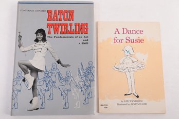 VINTAGE BATON TWIRLING BOOK & Others