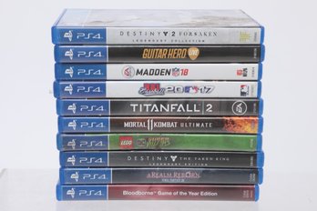 Play Station 4 Game Lot