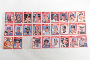 Lot Of 1990 Donruss Baseball Cards Learning Series Variants With Stars Ryan Smith Boggs Ripken More