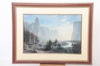 Framed Print: Yosemite Valley