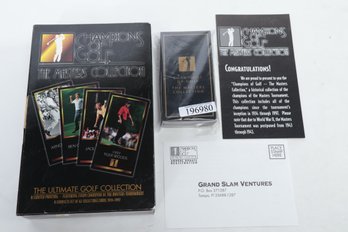 1998 Champions Of Golf Tiger Woods 'The Masters Collection' Set