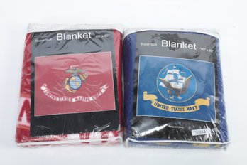 N.O.S. U.S. Navy & Marine Corps Blankets (50' X 60')