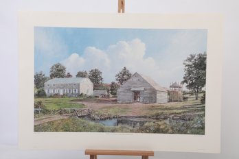 Artist Proof 'Historic Van Zamp House' By  Jacob Wemp AD 36/50