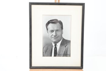 Signed Photograph Of Nelson Rockefeller, Governor Of New York