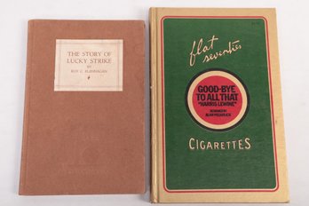TOBACCO SMOKING CIGARETTES ETC Vintage Books Exploring And Promoting  The Cursed Virginia Weed