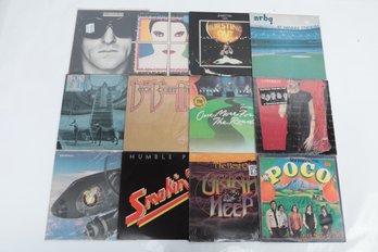 15 Mixed Vinyl Records: Blackfoot, Humble Pie, POCO, Blue Oyster Colt, Jethro Tull & More