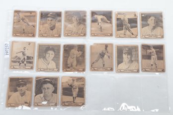 Lot Of 1940 Play Ball Baseball Cars