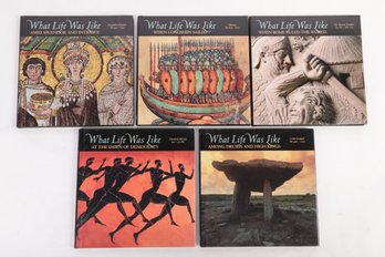 HISTORY: WHAT LIFE WAS LIKE SERIES... 5 BOOKS (LOT 2)