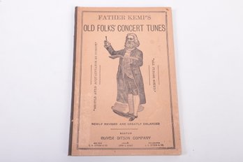 MUSIC.  Father Kemps Old Folks Concert Tunes