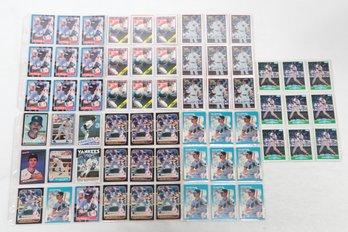 Lot Of Don Mattingly Baseball Cards Multiple Years