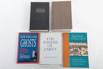 5 Books Glorify Connecticut Incl. LEGENDARY CONNECTICUT