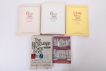 The Joy Of Sex & More Joy Of Sex (first Edition)  1970s, The Language Of Sex From A To Z 1986