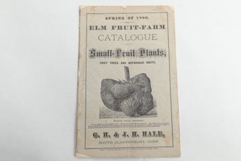 1880 Fruit Tree Catalog