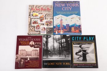PHOTOGRAPHY Books On NYC Mixed Lot