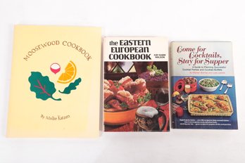 Cooking/Food:  Moosewood Cookbook, 1977, Ten Speed Press